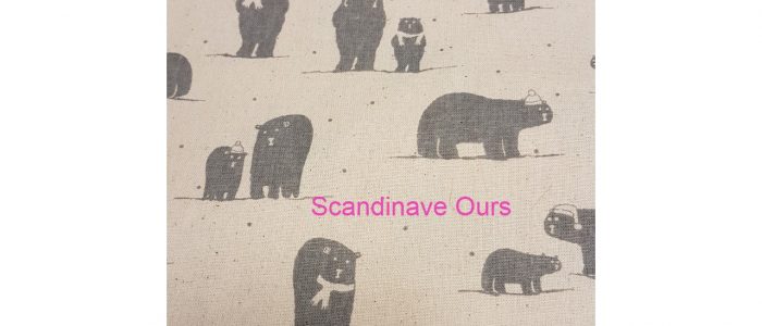 Tissu-scandinave-ours Ours polaires