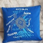 Coussin Tahiti face