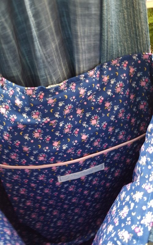 Sac Jeans-FleuriBleu6 Sac Jeans Fleuri bleu